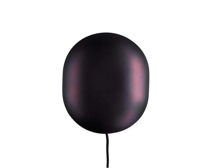 Clam Wall Lamp, burned black