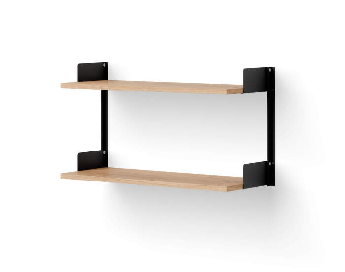 Wall Shelf 450, oak/black