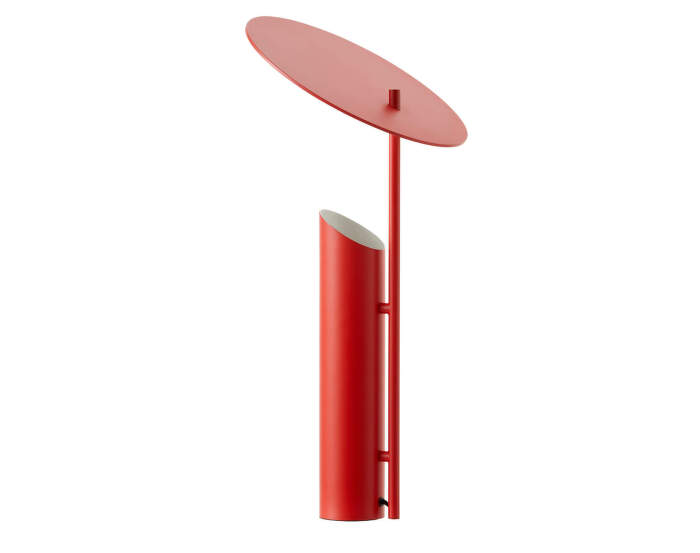 Reflect Table Lamp, matt red