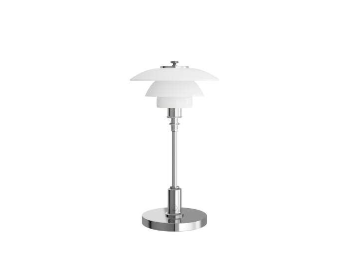 PH 1/1 Portable Lamp, high lustre chrome plated