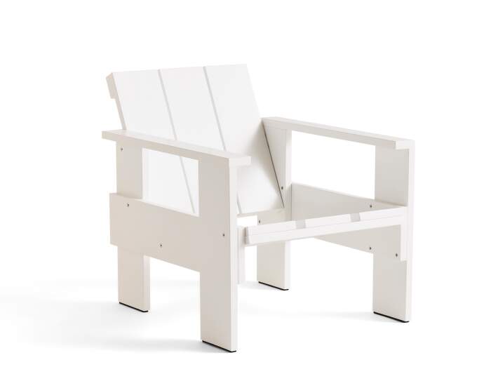 Crate Lounge Chair, white