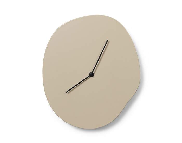 Melt Wall Clock, cashmere