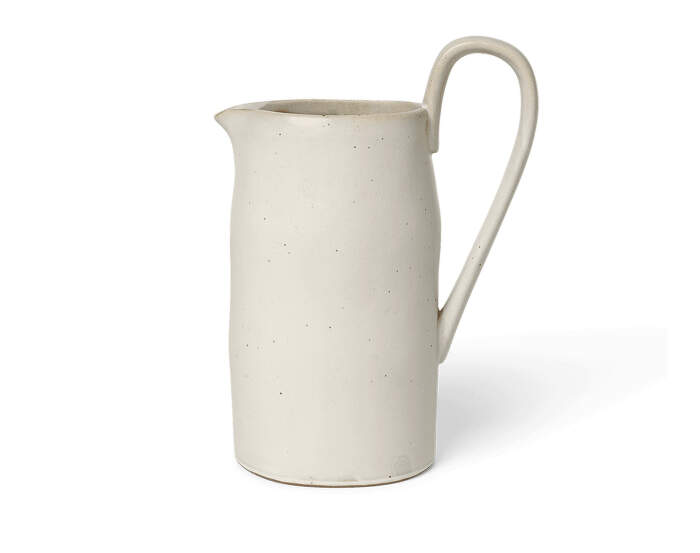 Flow Jug, off-white speckle