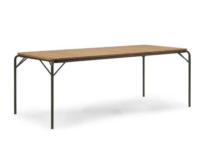 Vig Table 90 x 200 cm Robinia, dark green