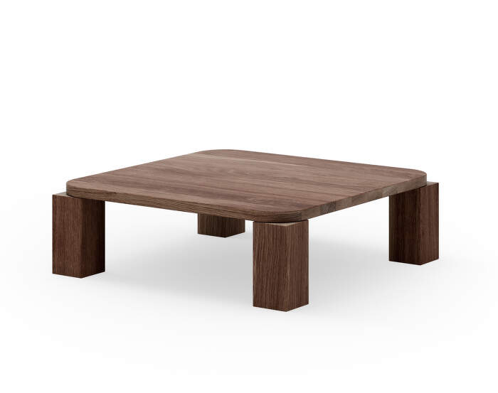 Atlas Coffee Table 820x820, fumed oak