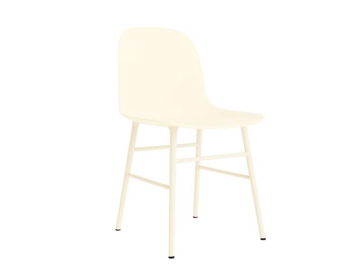 Form Chair Steel, cream/cream