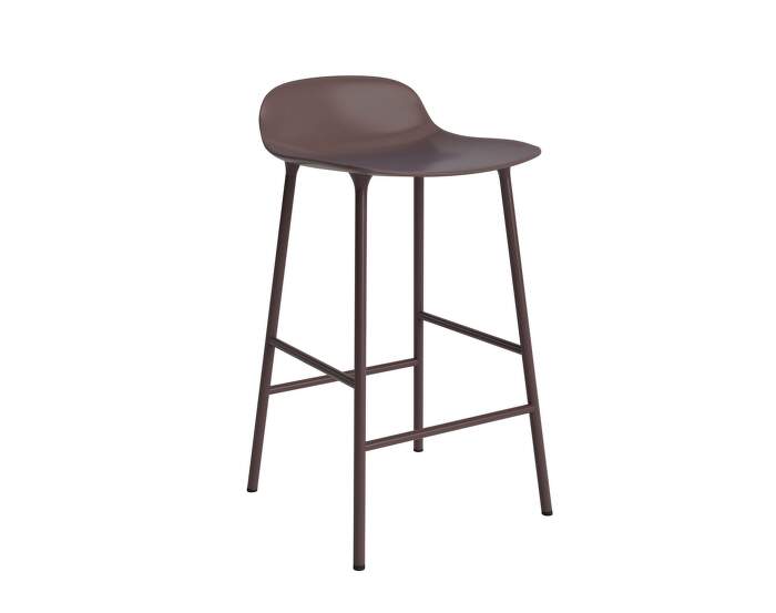 Form Bar Chair 65 cm Steel, brown