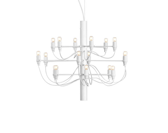 2097/18 Suspension Clear Bulbs, matte white