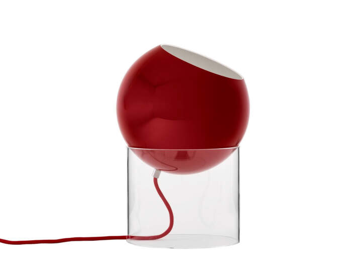 Topan VP13 Table Lamp, vermilion red
