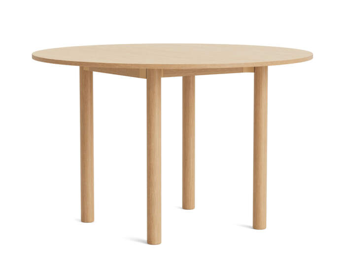 Annex Round Table Ø120, lacquered oak