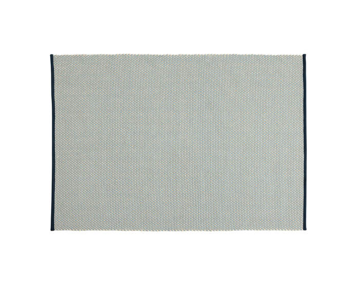 3 Colour Rug 170x240, soft turquoise