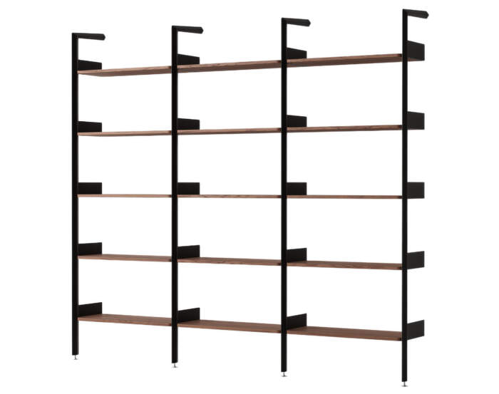 Rombe Configuration F, anthracite/lacquered walnut