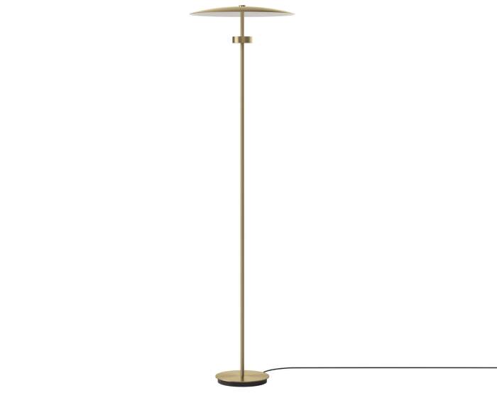 Reflection Floor Lamp, brass lacquered aluminium