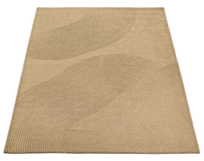 Zen Rug Square 300x300, beige