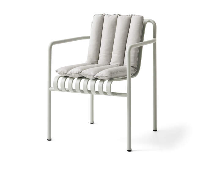 Prošívaný podsedák Palissade Dining Armchair Soft Quilted Cushion, sky grey