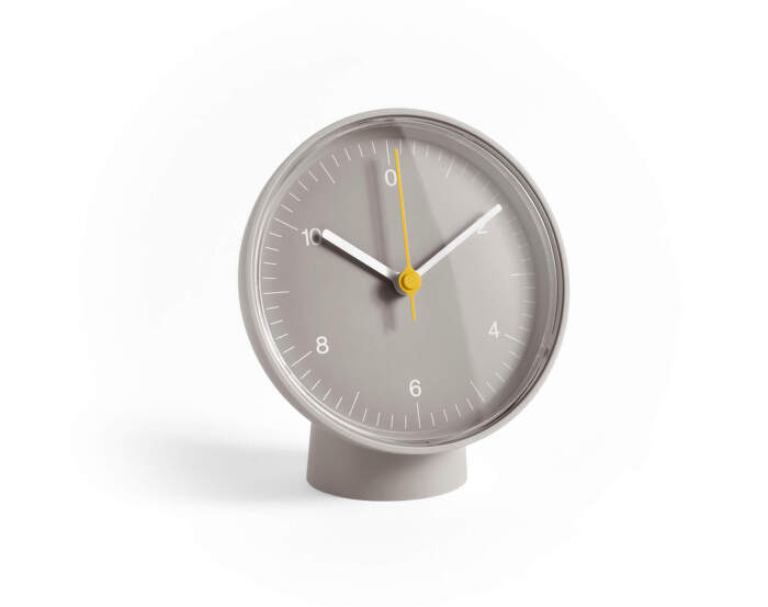Table Clock, grey