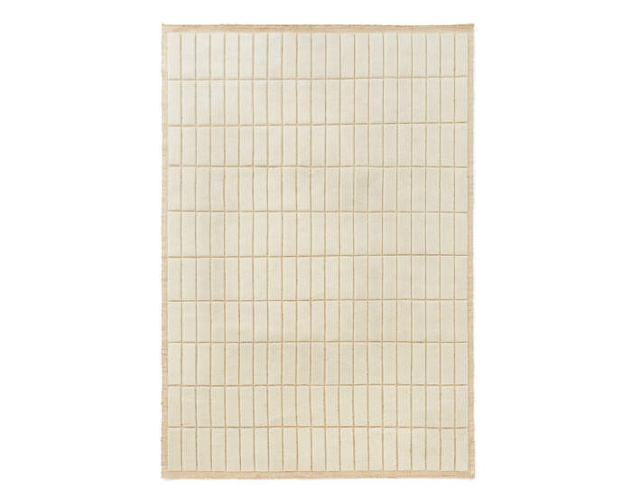 Tile Rug 200x300, ivory tiles