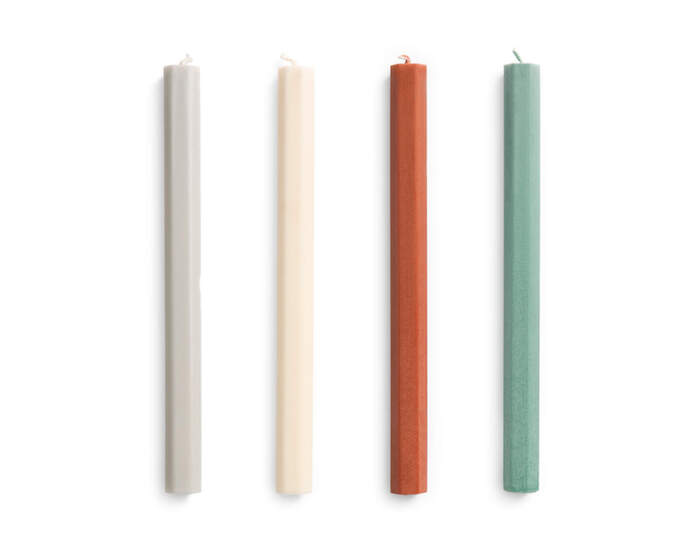 Hexagon Candle set of 4, forest