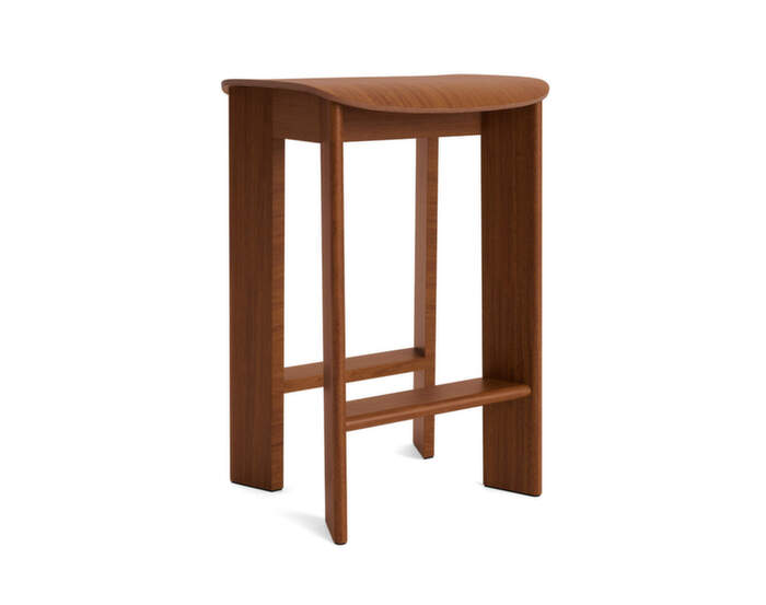 Chisel 30 Bar Stool H65, walnut