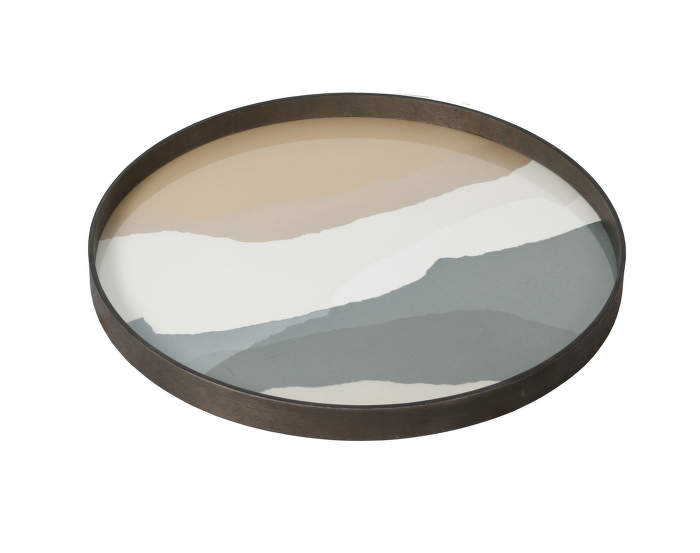 Glass-Tray-Round-L,-wabi-sabi