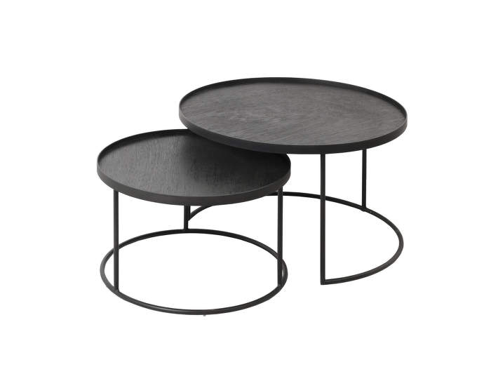 Round-tray-coffee-table-set