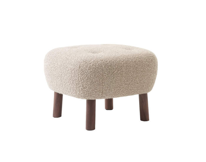 Pouf Little Petra ATD1, walnut / Karakorum