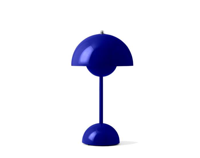 Flowerpot VP9, cobalt blue