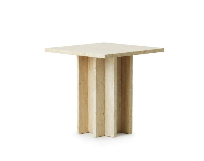 Edge Coffee Table small, travertine