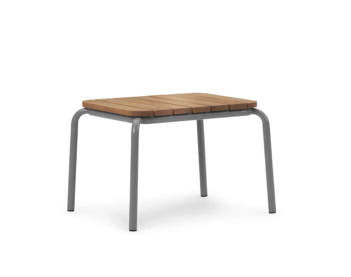 Vig Table 55 x 45 cm Robinia, grey