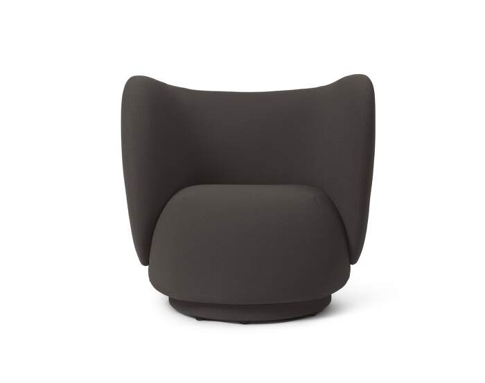 Rico Lounge Chair Grain, chocolate