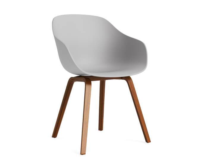 AAC 222 Chair Walnut, concrete grey