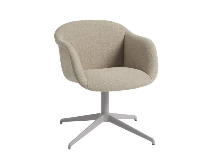 Fiber Soft Armchair Swivel, Ecriture 240/grey