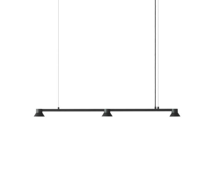 Hat Lamp Linear Small, black