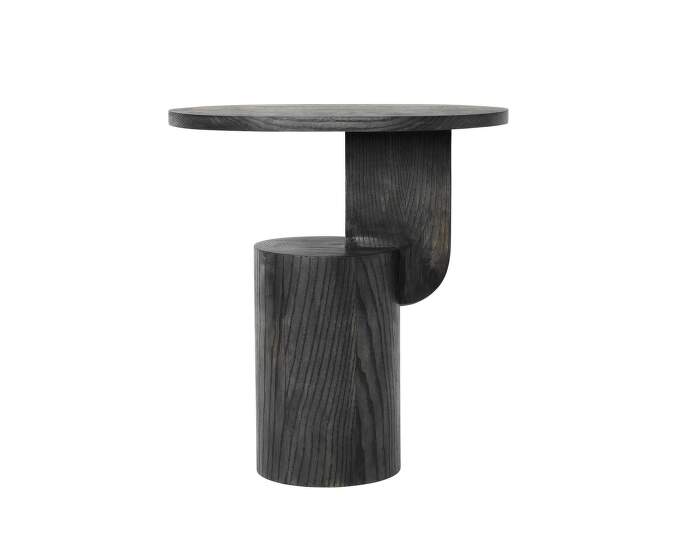 Insert Side Table, black stained ash