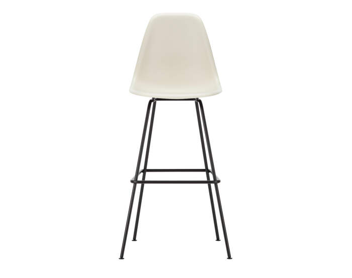 Eames Plastic Bar Stool High, pebble