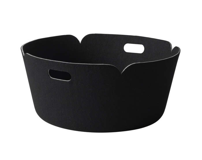 Restore Round Basket Black