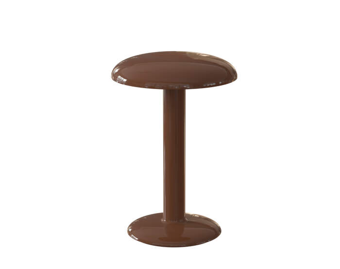 Gustave Portable Lamp, lacquered brown