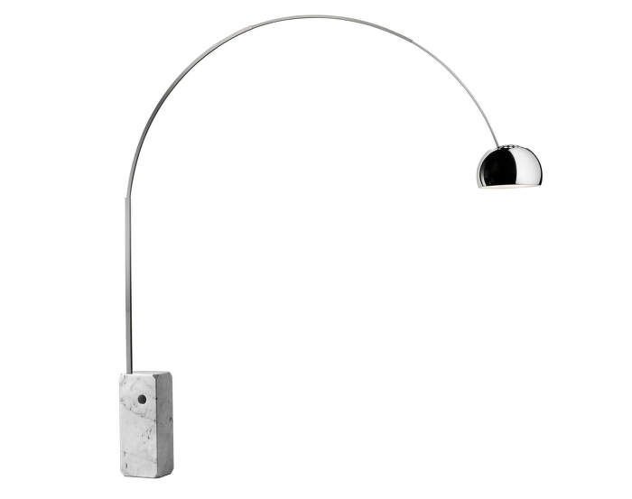 Arco LED Floor Lamp, steel