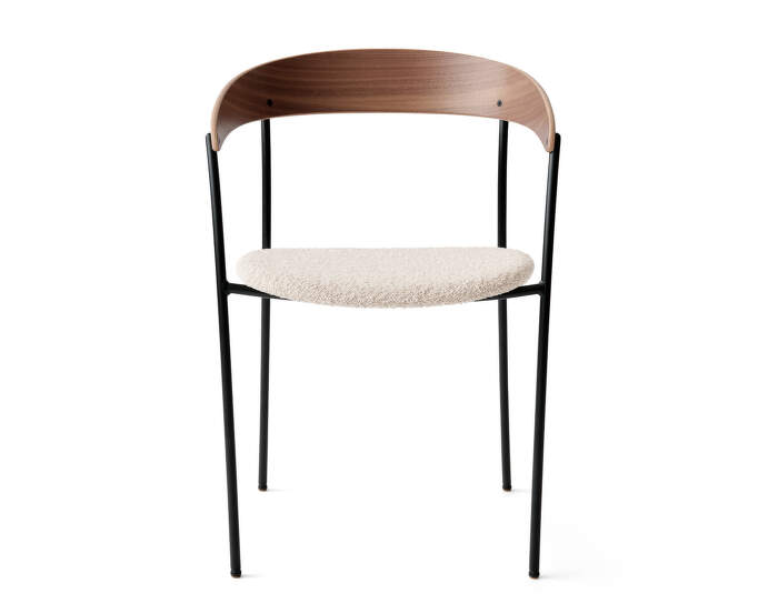 Missing Armchair, lacquered walnut/Barnum 24