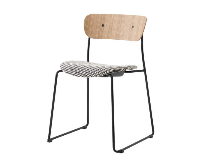 Pavilion Side Chair AV52, oak/Sisu 165