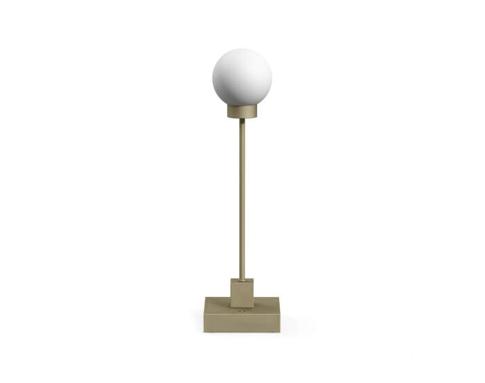 Snowball Portable Table Lamp, grey beige