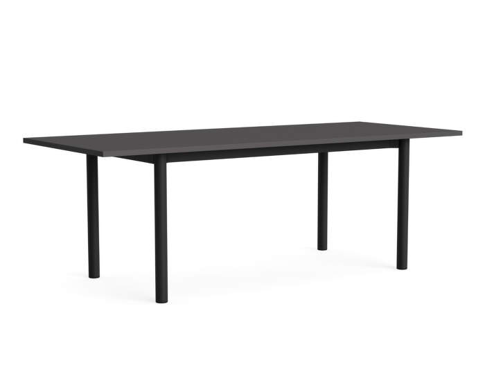 Annex Overhang Table 220x90, charcoal/dark grey