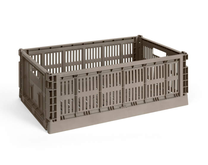 Colour Crate Large, warm grey