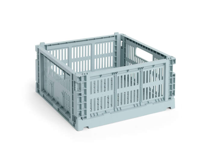 Colour Crate Medium Square, dusty blue