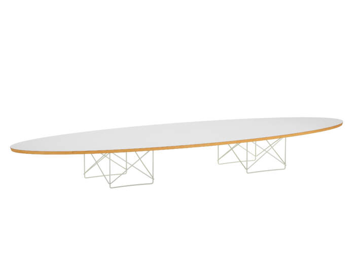 Elliptical Table ETR, white