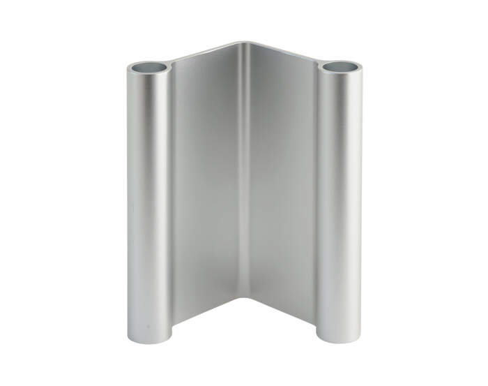 Pair Candleholder H18, aluminium