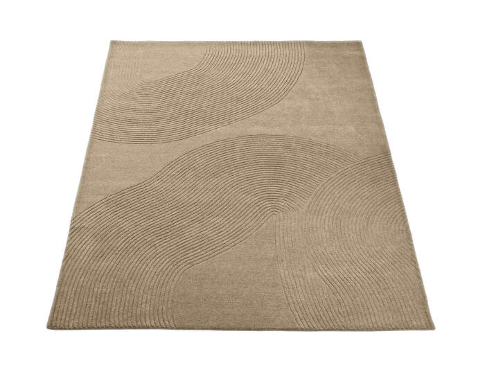 Zen Rug Rectangular 170x240, dark beige