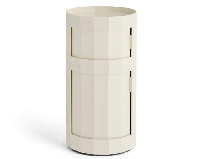 Facet Cabinet 110, eggshell