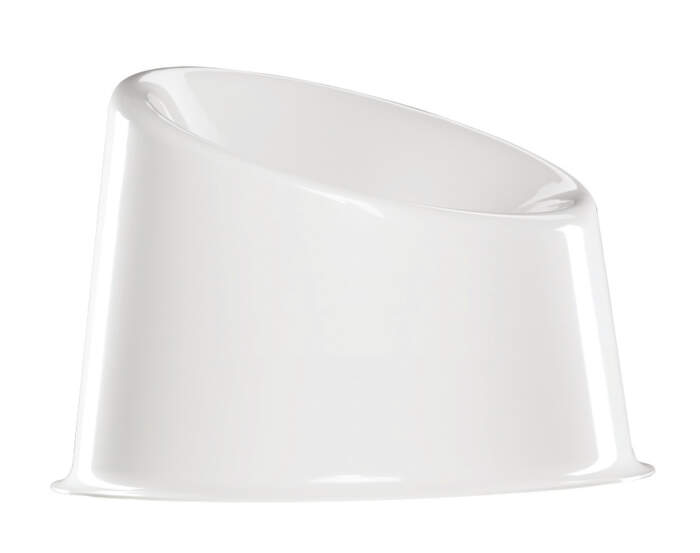 Panto Pop Lounge Chair, white