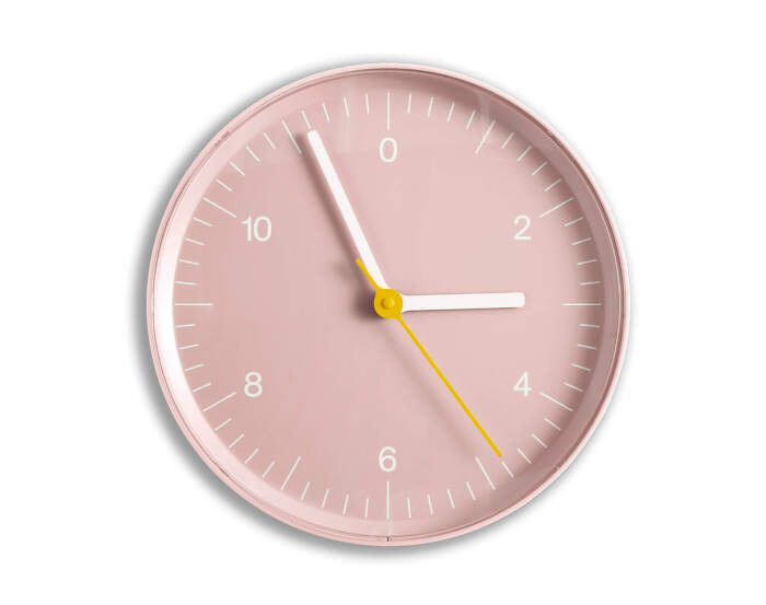 Wall Clock, pink